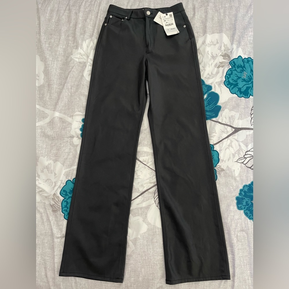 Zara Leather Pants